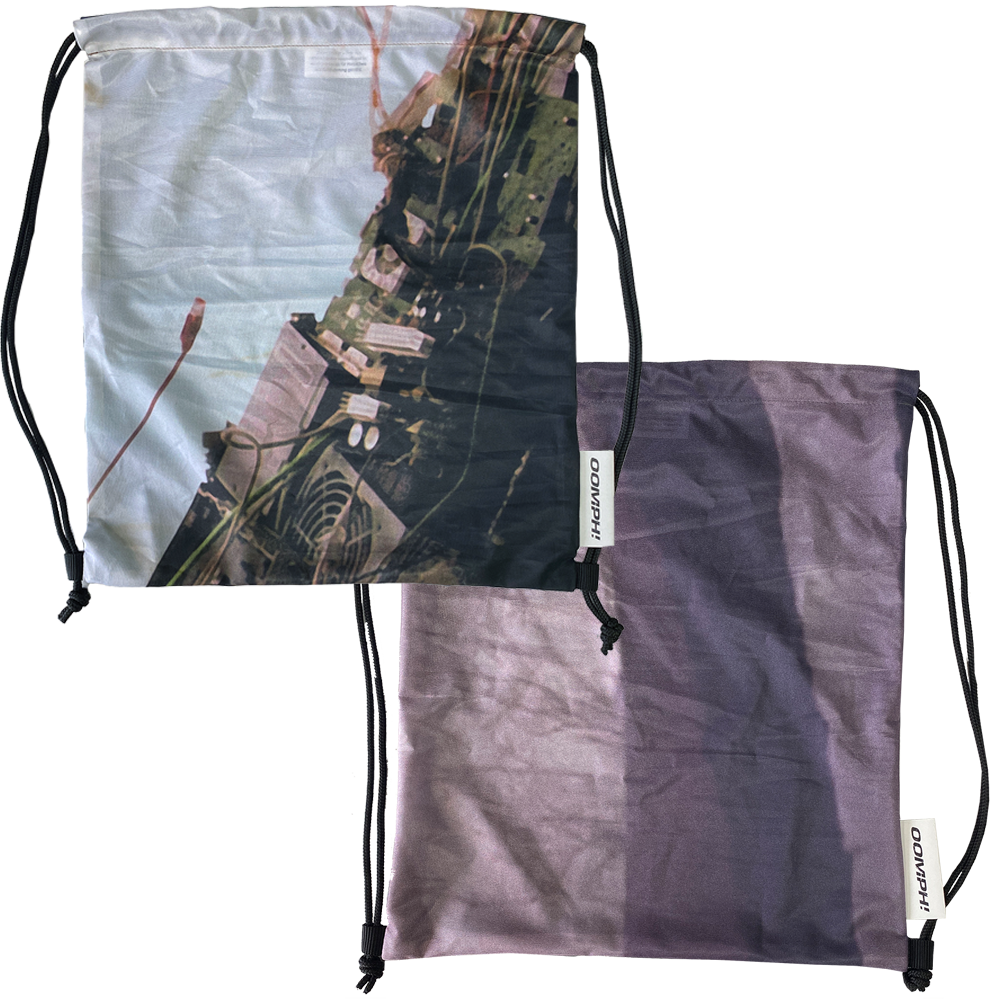 'Tour Backdrop' Upcycled Gym Bag